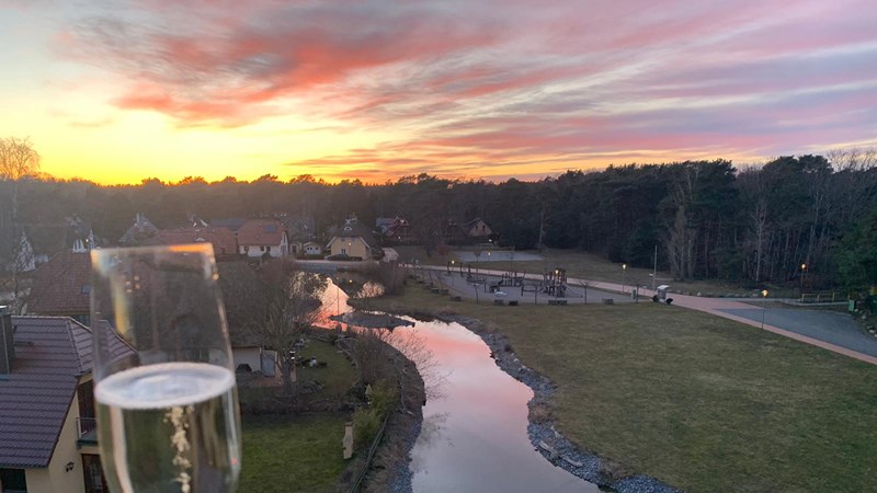 Ferien-im-Leuchtturm Sonnenuntergang